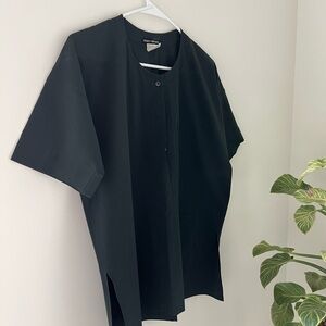 Vintage Japanese Issey Miyake Short Sleeve Button-Up Shirt
